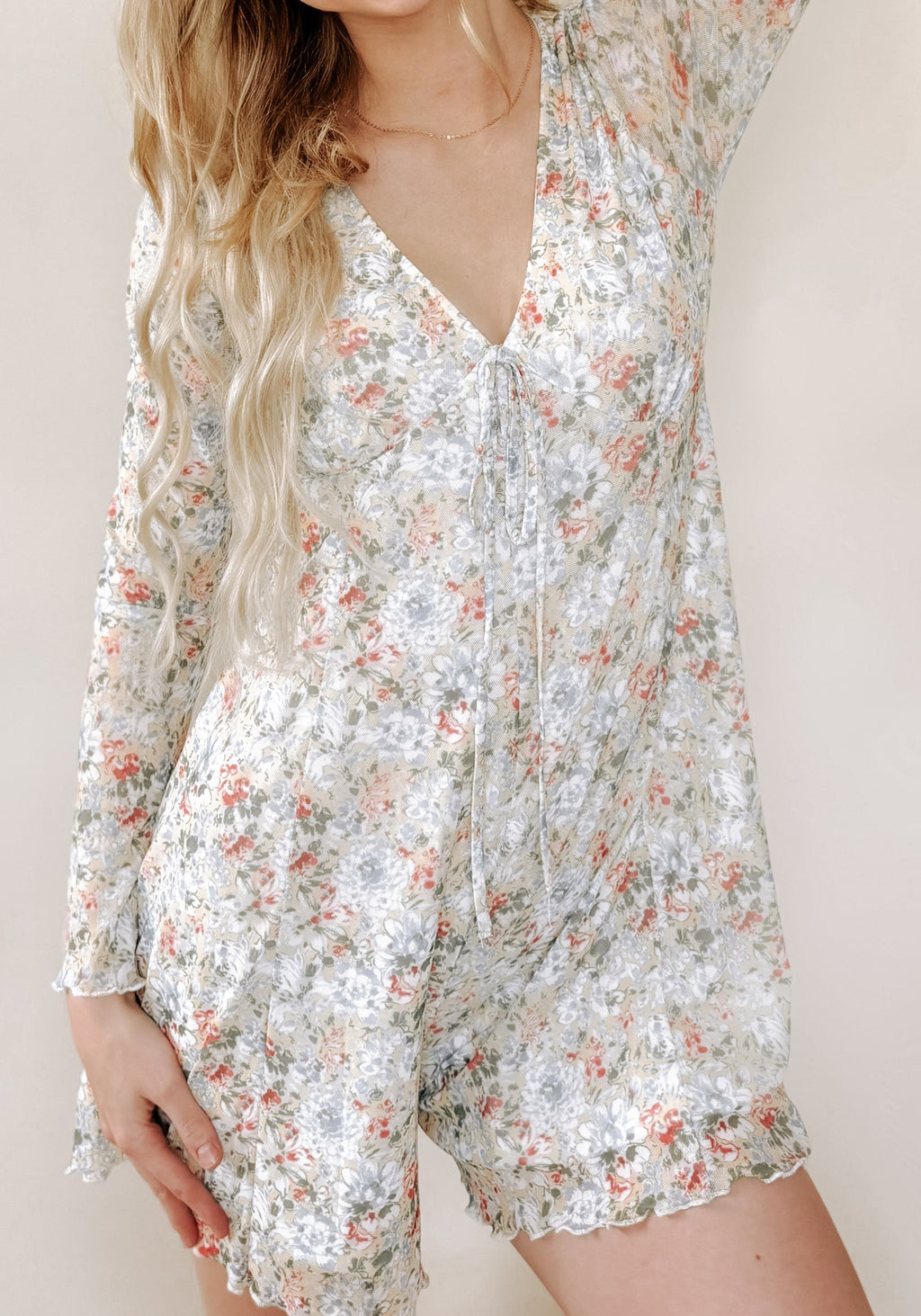 Bluebell Floral Romper