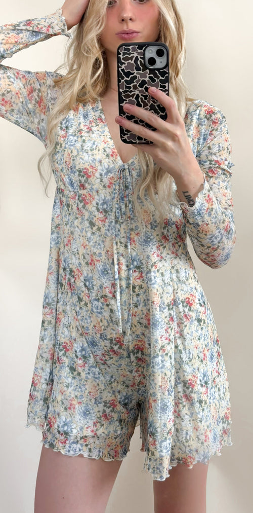 Bluebell Floral Romper