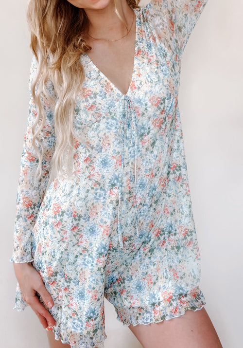 Bluebell Floral Romper